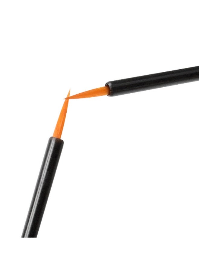 Amora Disposable Black Eyeliner Brushes – Pack of 100 - Image 2